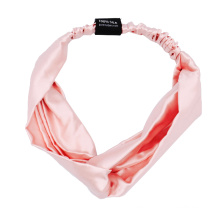 Amazon hot sell 100% Mulbery silk makeup headband scarf  silk headbands for women